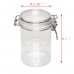 FixtureDisplays® Wire Clasp PET Jar 750 ml Spice Jar Seal Paint Oil Storage Jar Container Lock 18615-750ML-12PK